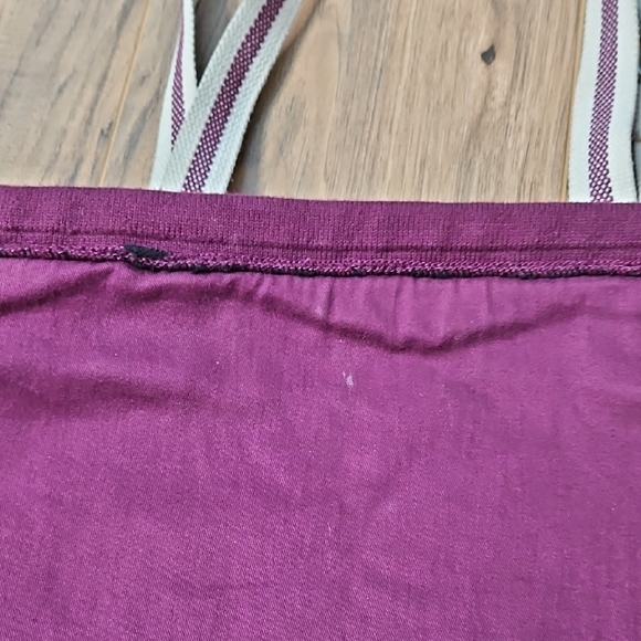 Vintage Victoria's Secret Pink Tote Bag - Purple Burgandy And Cream - Picture 11 of 15